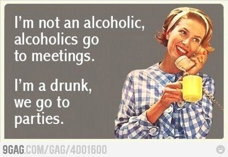 I'm not an alcoholic